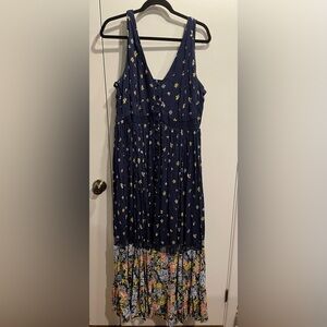 Floral Navy Sundress